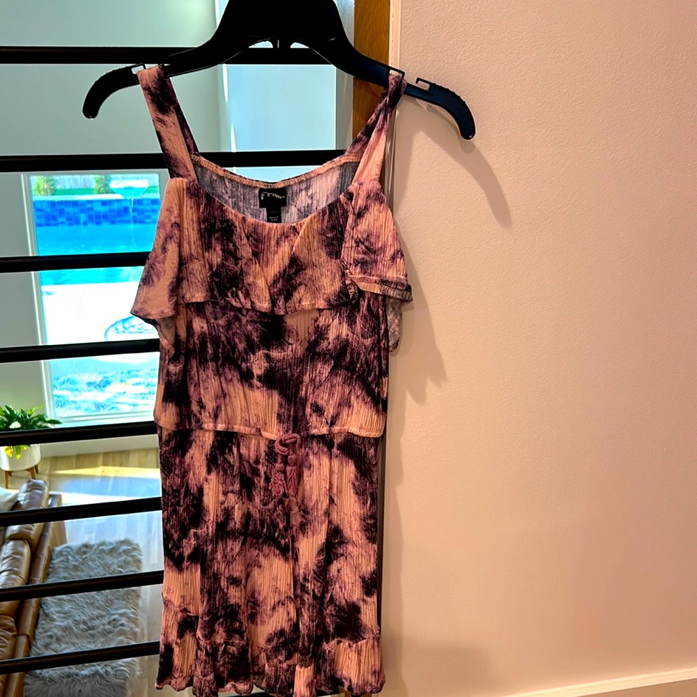 Black and purple target/art class dress size 10-12 girls